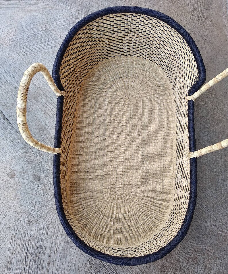 Moses Basket Baby Moses Basket African Basket Moseskorb Etsy