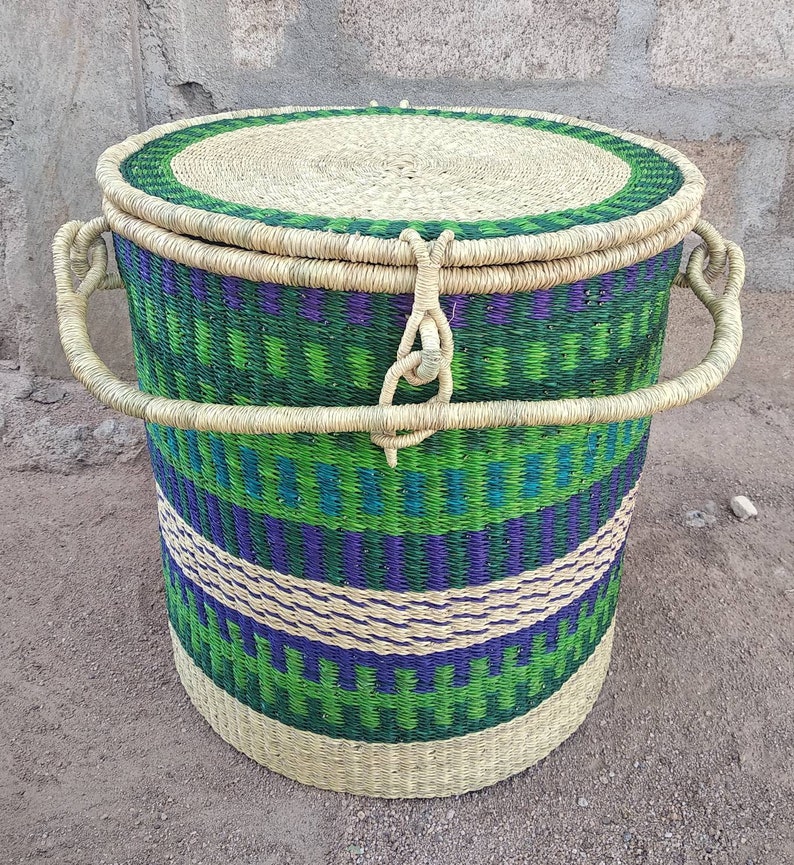 Laundry Basket Laundry Basket With Lid Wäschekorb Panier Etsy