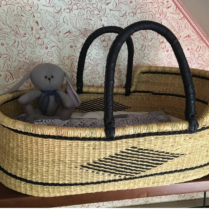 Moses basket Baby Baby nest Baby Moses basket Etsy