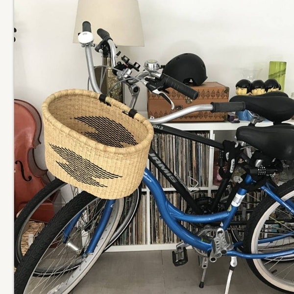 Unique Bicycle Basket,Bike Basket Best Friend Gift, Bike Pannier Bag, 21 Birthday Gift Perfect For Him or Her or Anyone Who Loves Cycling