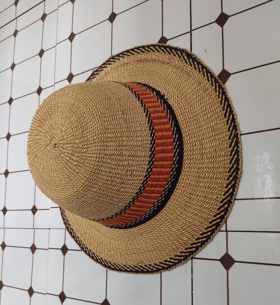 Cappello di paglia / Cappello a testa grande / Cappello uomo / | Etsy Italia