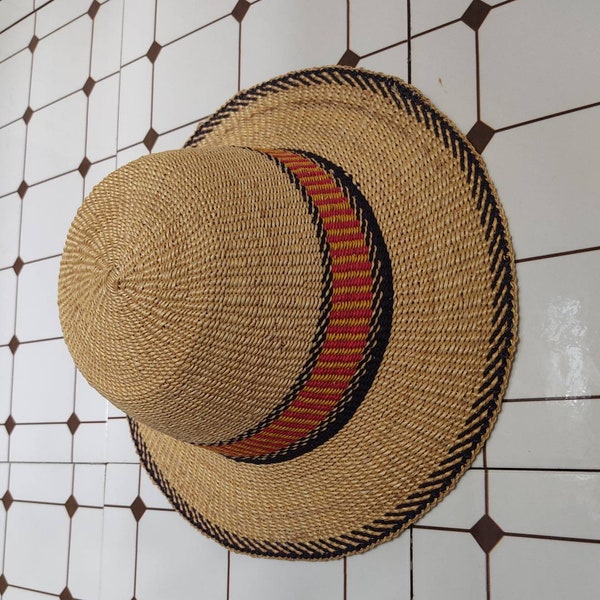 Straw hat | Hat large head | Hat men | Straw hat Men | African straw hat | African hat | Farmer hat | Sun hat |  Hat women