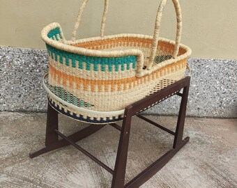 moses basket mobile