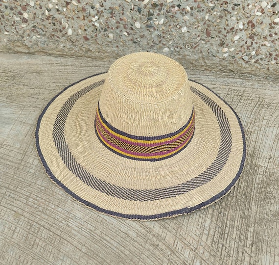 Beach hat | Floppy hat | Mens hat | Straw hat for women| Sun hat | Vintage  hat | Farmer hat | Dad hat |Hat and scarf |Women hat |African hat