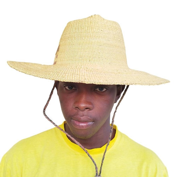 Custom Straw Hat Personalized Sun Hat for Women Handmade Wide Brim Beach Hat  -  Canada