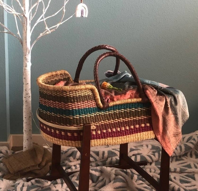 Baby Moses Basket Etsy