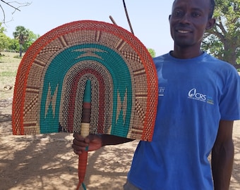 Woven Wall Hanging, African Wall Basket,  Basket Wall Decor, Basket Wall Art,  Woven Wall Basket, Hand Fan, Antique Fan,  Woven Basket