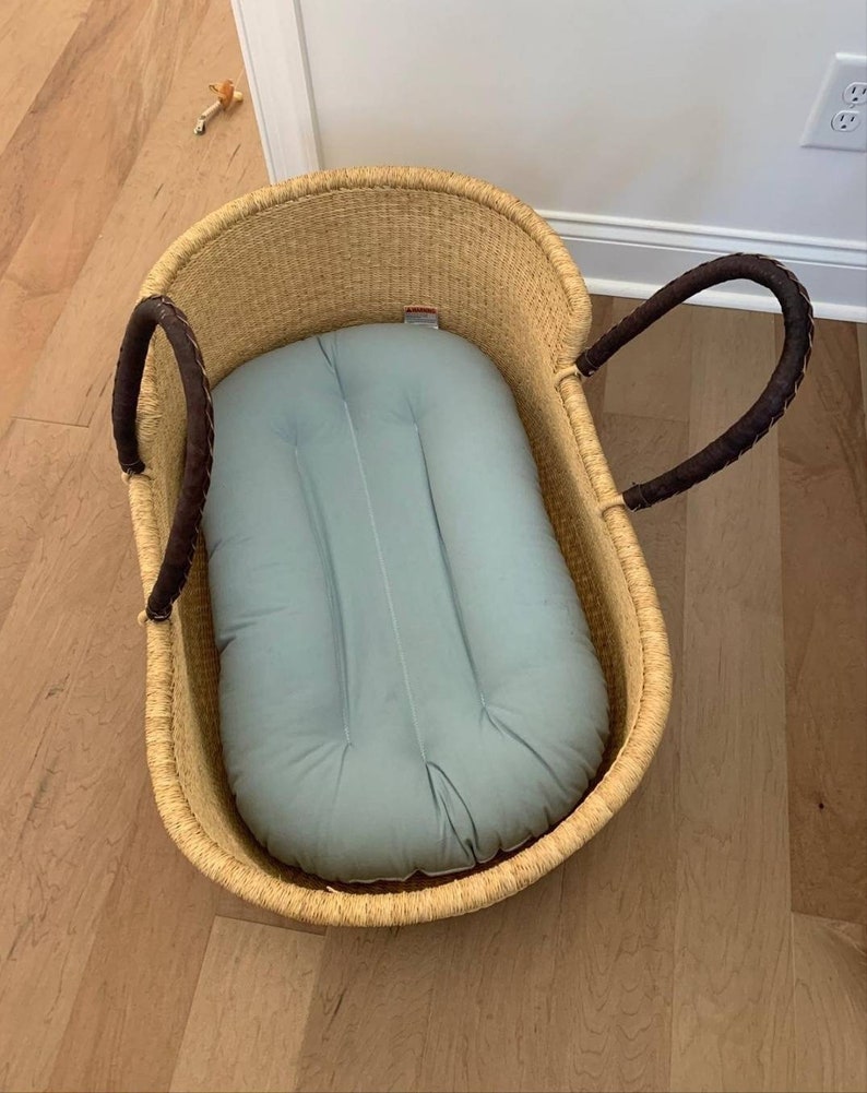 Baby Moses Basket For Snuggle Me Etsy