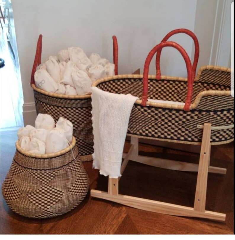 Moses Baskets Baby laundry basket Heirloom baby Etsy