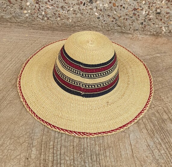 Strohhut Floppy Strand Hut Sonnenhut Frauen Hexen Hut Etsy