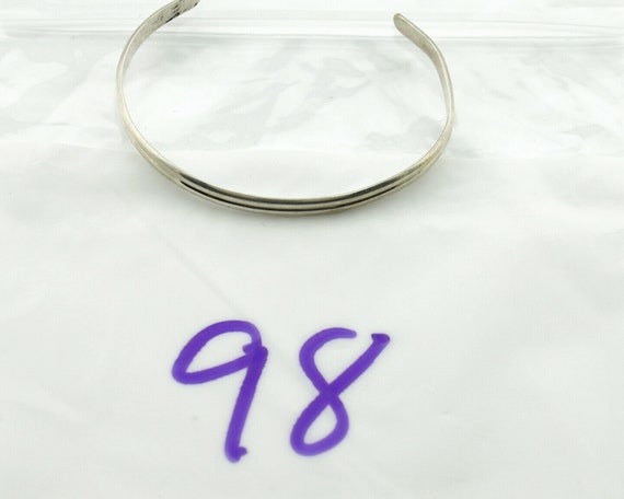 Navajo Toddler Child's Bracelet .925 Solid Silver… - image 9