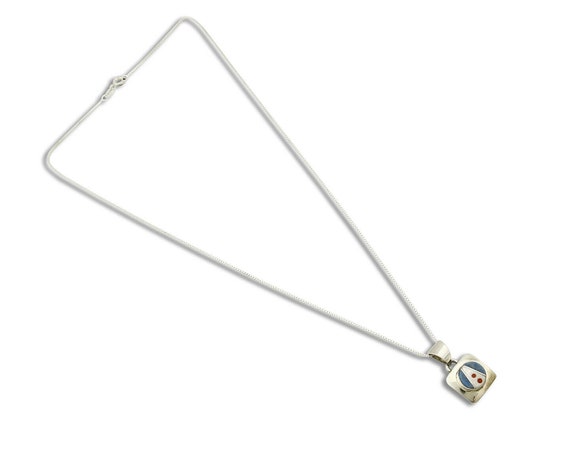 sterling 925 cathy A.B. ZUNI シルバーネックレス sterling 925 cathy A.B. ZUNI シルバーネックレス