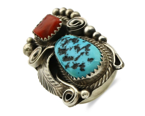 Bill Slim Vintage Native American Navajo Kingman Turquoise Sterling Silver Pin/ Pendant Signed Bill Slim Vintage Native American Navajo Kingman Turquoise Sterling Silver Pin/ Pendant Signed