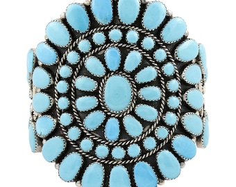 ハンサムな Kee Nataani ナバホマーク入りスターリングシルバー刻印