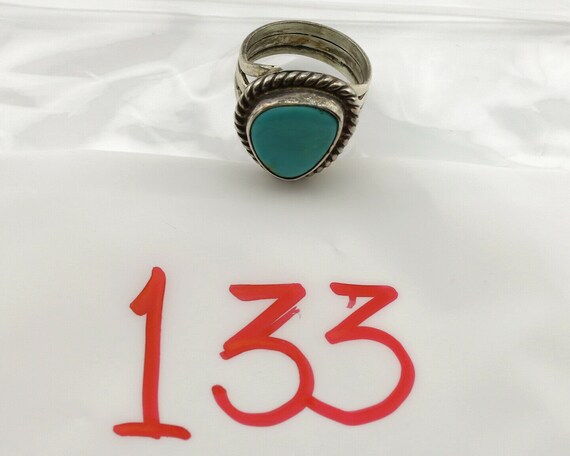 アンティークリング/NAVAJO/ターコイズ/シルバー/WBH/ハンドメイド アンティークリング/NAVAJO/ターコイズ/シルバー/WBH/ハンドメイド