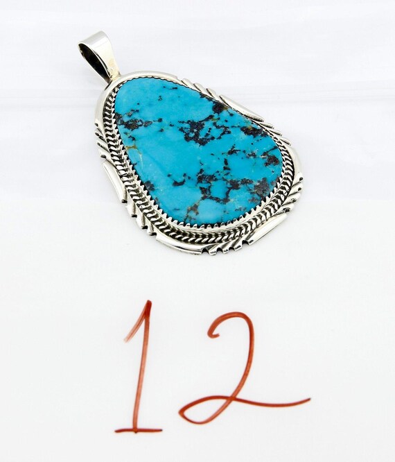 Rare Benjamin Piaso Navajo Artist Work of Art Turquoi… - Gem