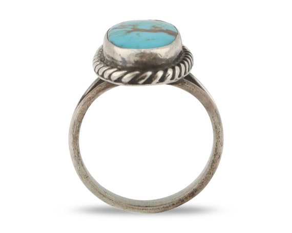 Navajo Handmade Ring 925 Silver Southwest Turquoi… - image 3