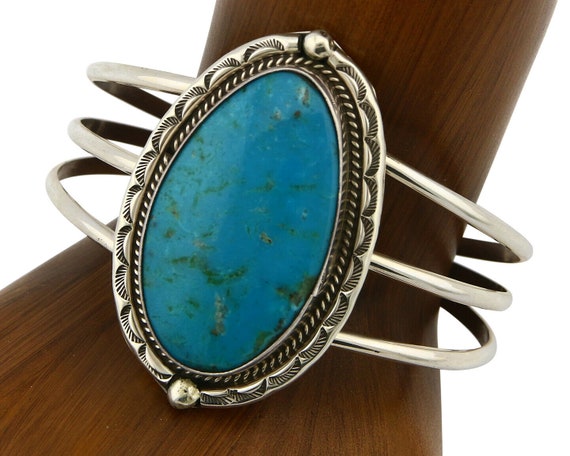 Luminous Vintage Signed Native American Navajo Solid Brass Huge Bracelet Luminous Vintage Signed Native American Navajo Solid Brass Huge Bracelet