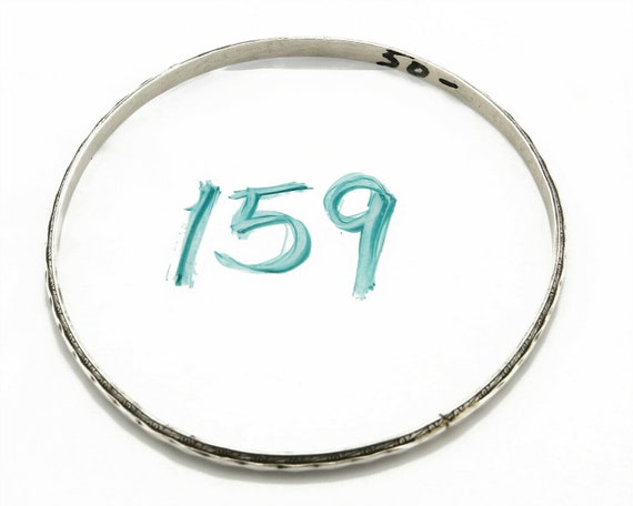 Navajo Hand Stamped .925 SOLID Sterling Silver Tr… - image 10