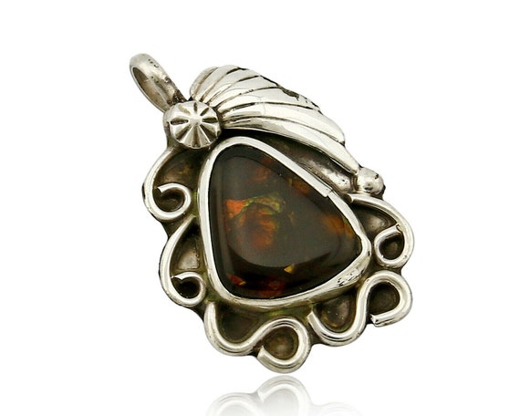 Navajo Josephine Rojas Natural Mined Fire Agate .9