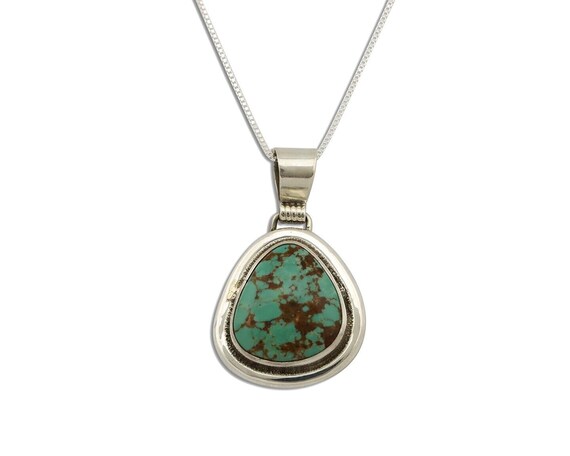 若者に人気のブランド Navajo Necklace 925 Silver Arizona Turquoise Native American アクセサリー