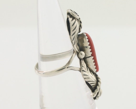 Navajo Handmade Ring 925 Silver Natural Mediterra… - image 6