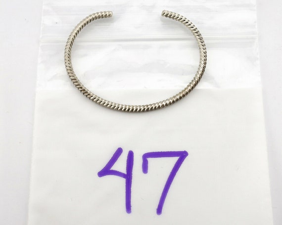 Navajo Handmade Bracelet .925 SOLID Silver Native American