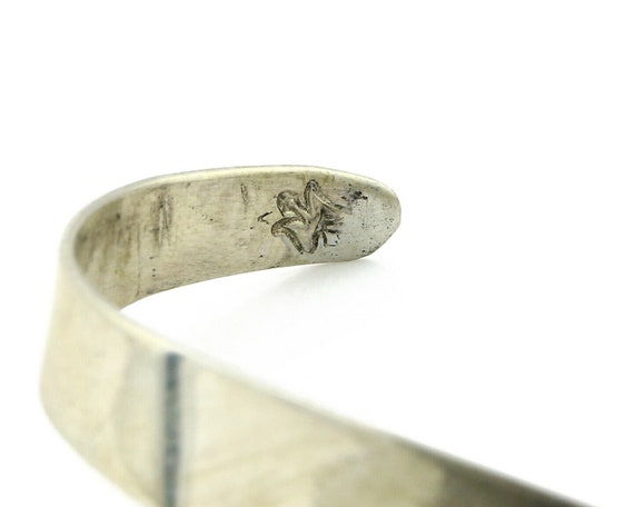 Navajo Handmade Bracelet .925 Silver Native Artis… - image 7