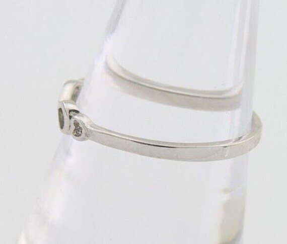 Infinity Heart Promise Ring 925 Solid Silver Size… - image 5
