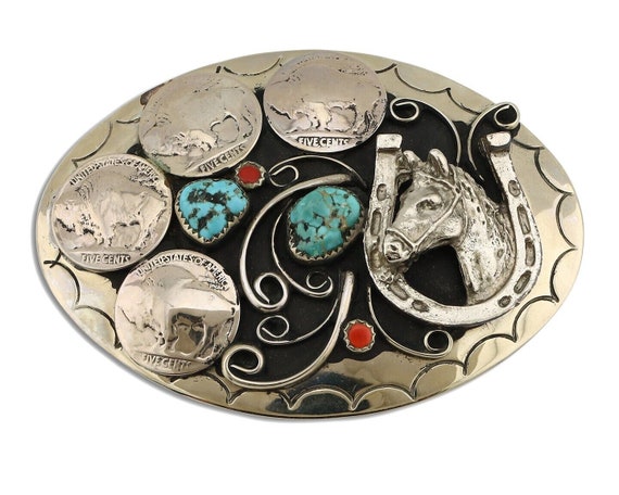 One Of A Kind Native American Navajo Carico Lake Turquoise Sterling Silver Cowboy Boot Tie Tack One Of A Kind Native American Navajo Carico Lake Turquoise Sterling Silver Cowboy Boot Tie Tack