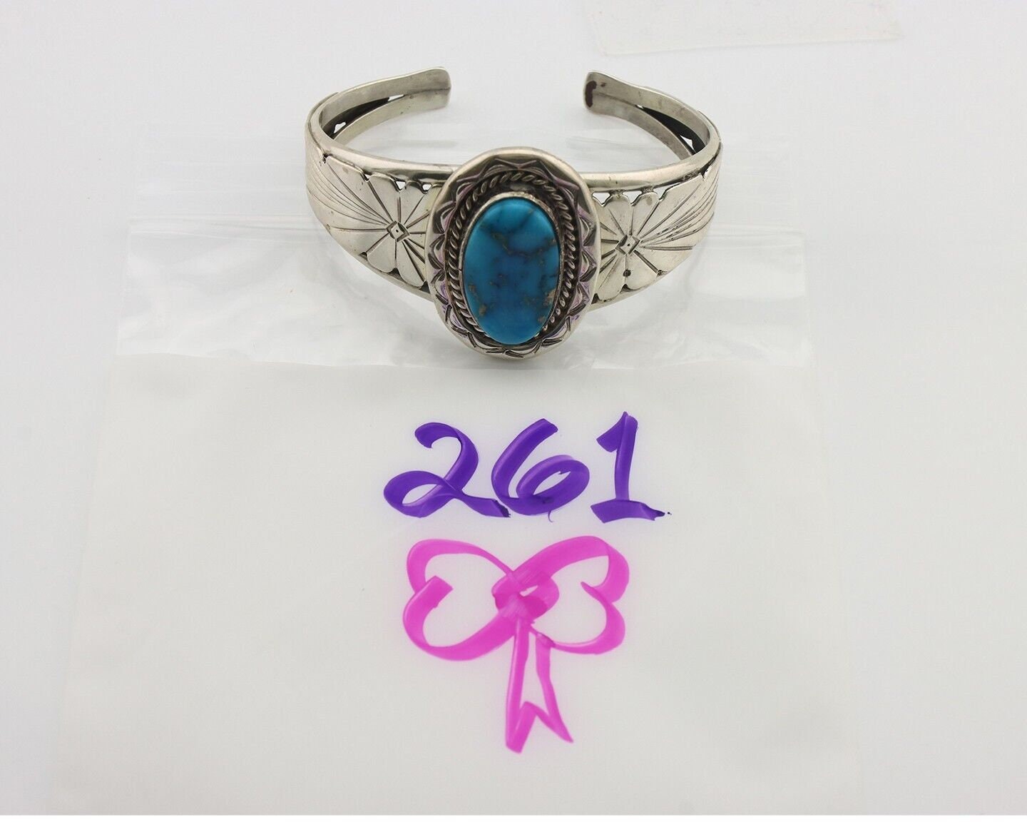 ブレスレット WILLIE and DUFFY Silver 925 handmade Wes Willie, Navajo Inlay Cuff Bracelet With Sterling Silver