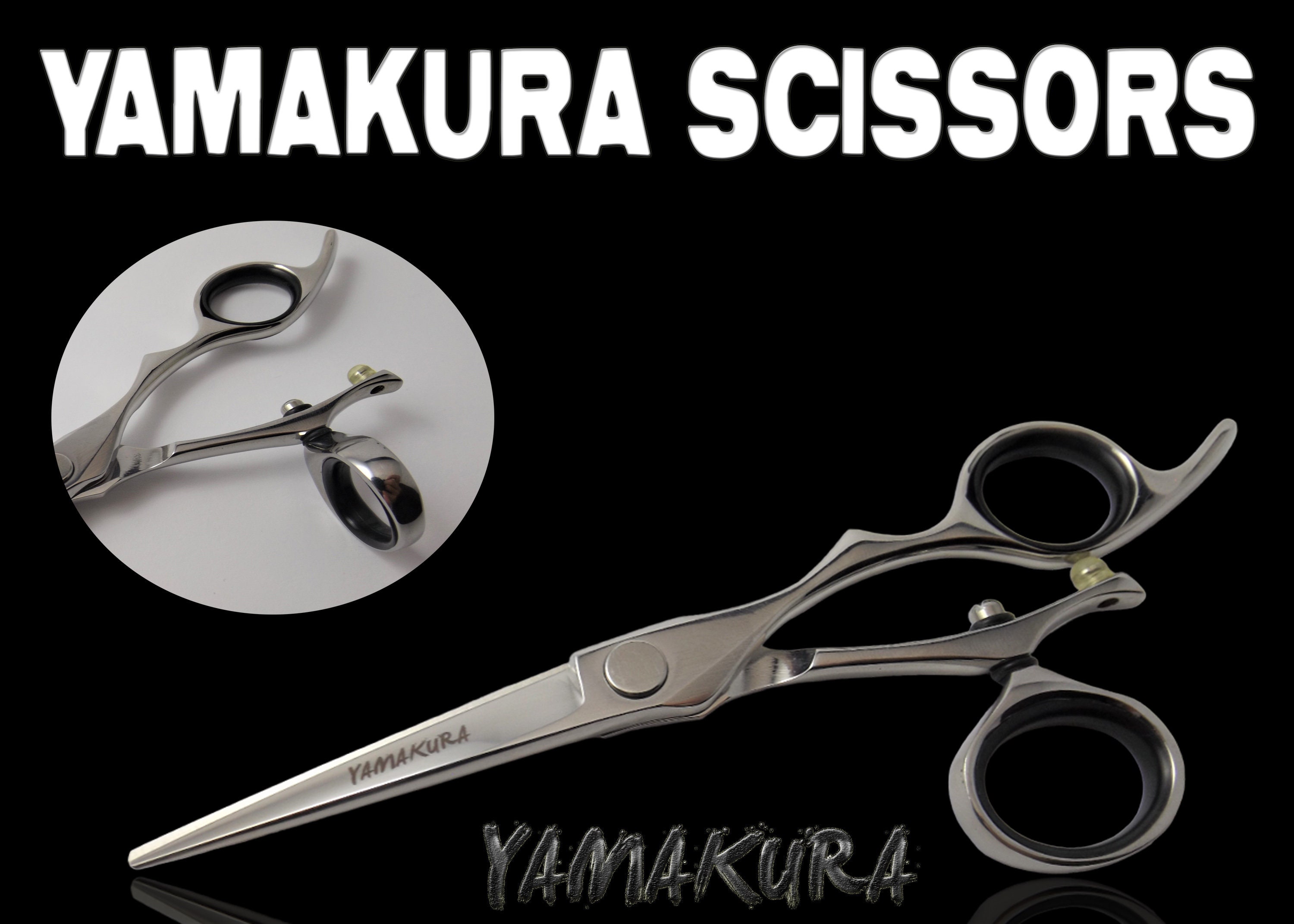 Hair Scissors Brand New 6.0 Yamakura With Cloth, Oil and Box WDX30