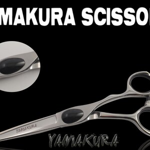 Haarschere Brand New 6.0 Yamakura mit Tuch, Öl und Gehäuse XZ88