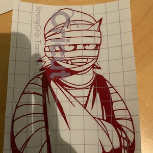My Hero Academia Eijirou Kirishima ‘I’m a Mummy!’ Decal