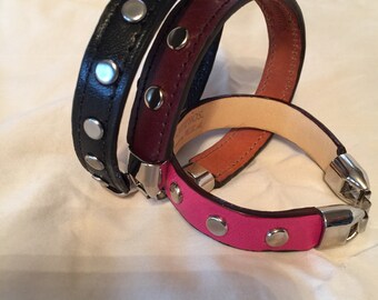 Leather bracelet