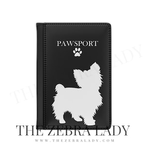 Pawsport Pet Black Passport Cover