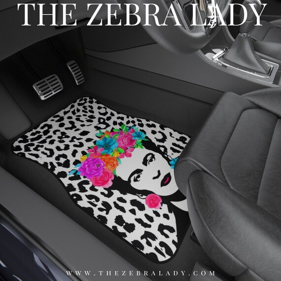 Buy Frida Kahlo Leopard Flowers Car Floor Mats Online in India Etsy