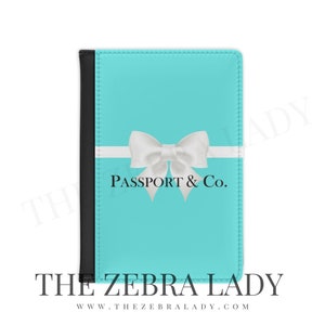Passport & Co Breakfast at Tiffany's Passport Cover