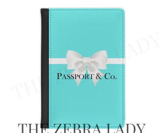 Passport & Co Breakfast at Tiffany's Passport Cover