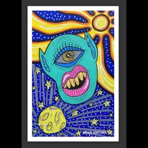 STICKER: Sun & Moon Monster Head