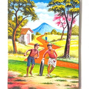 El Salvador Hand Painting
