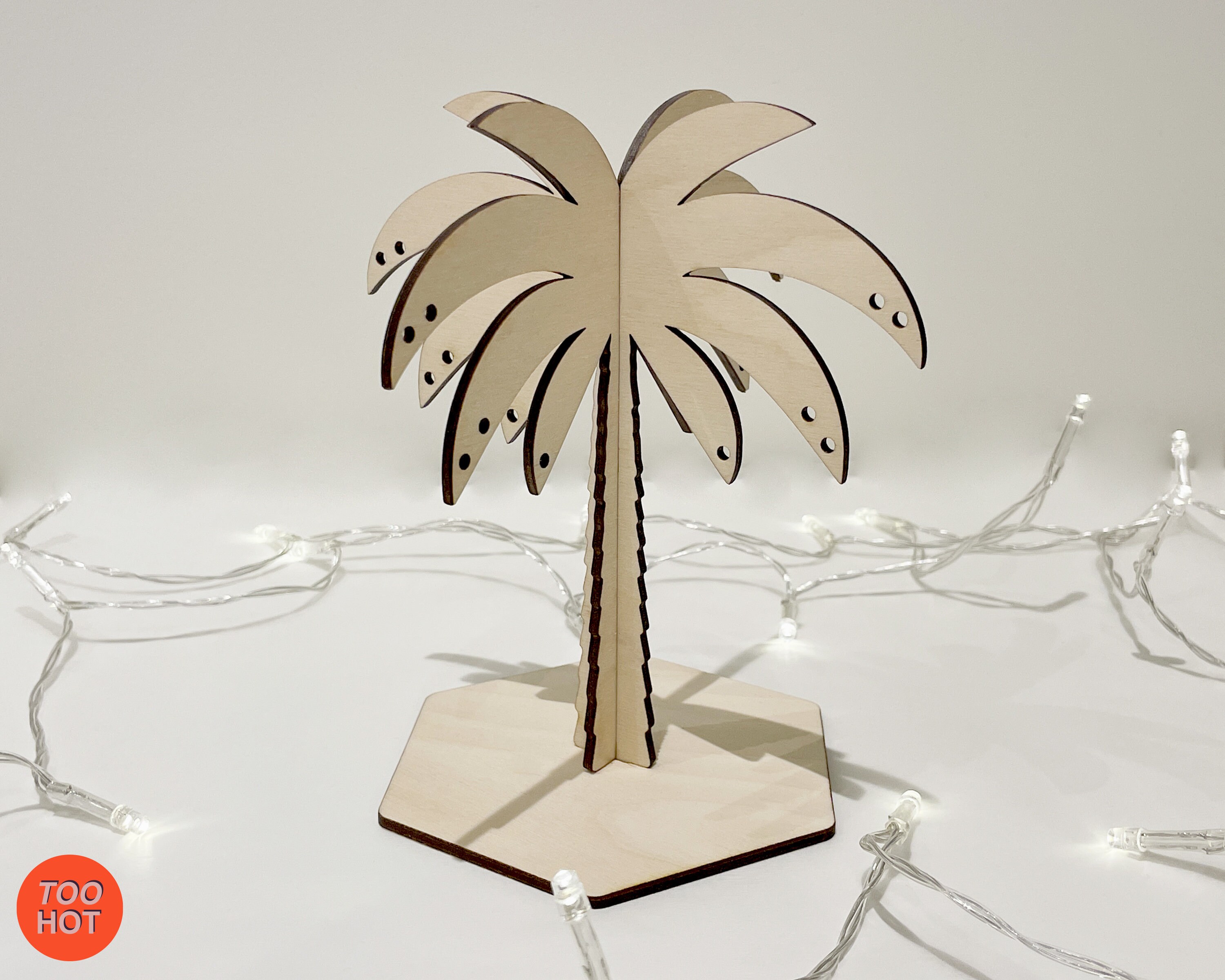 Palm Tree Jewelry Wooden Stand Jewelry Tidy Organizer Etsy