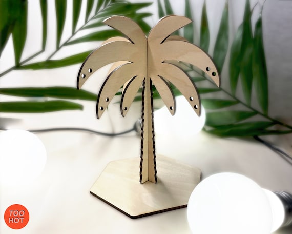 Palm tree ring holder sale