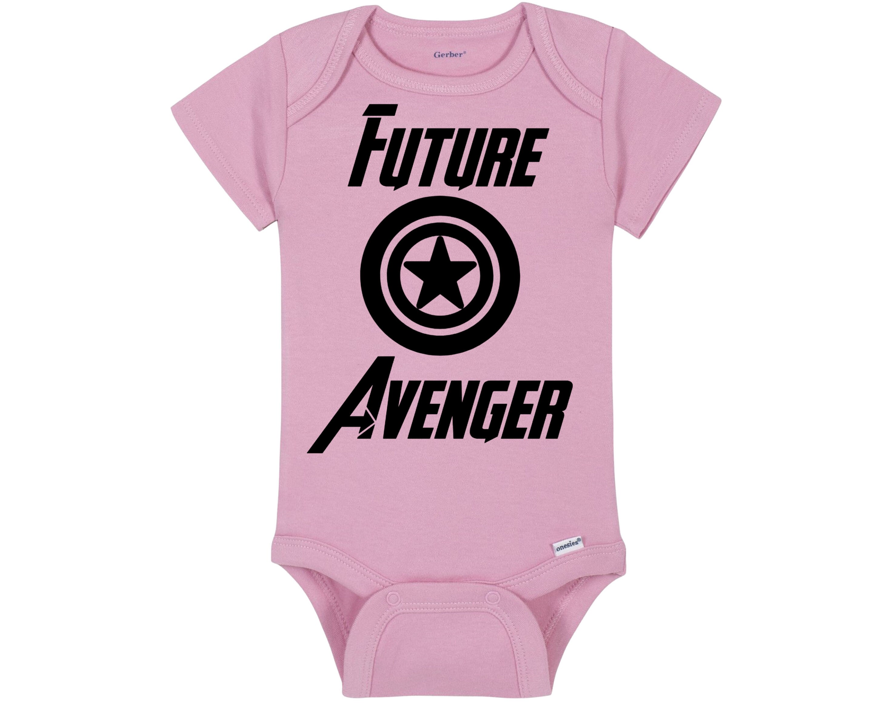 Superhero Comic Book Baby Onesie® Future Avenger Marvel Etsy