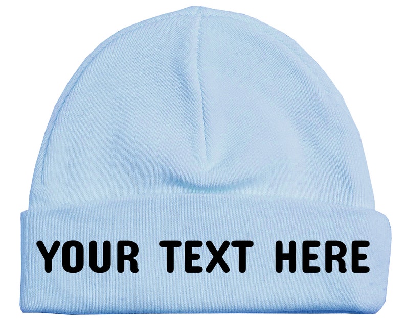 Personalized Design Your Text Here Custom Baby Beanie Hat