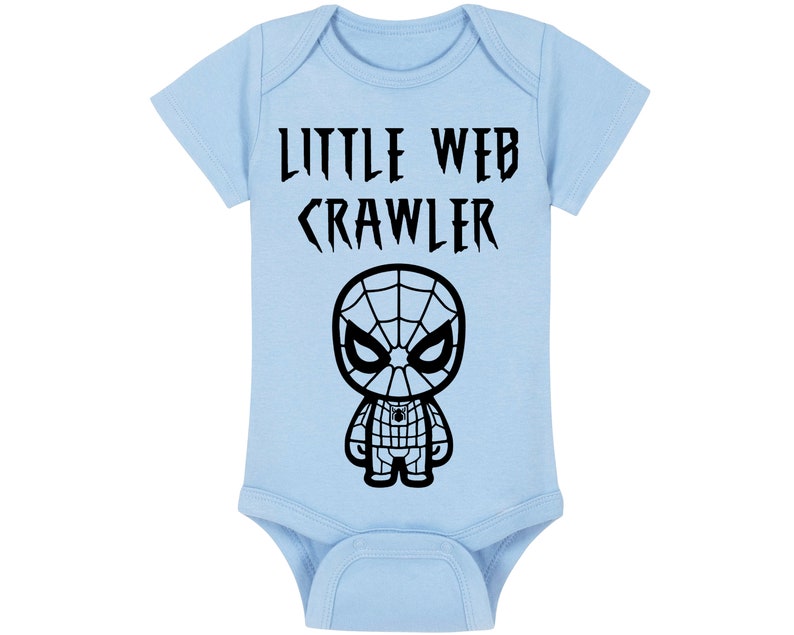 Superhero Comic Book Baby Onesie® Little  Crawler Etsy