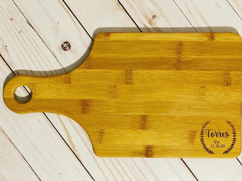 Personalized engraved cutting boards