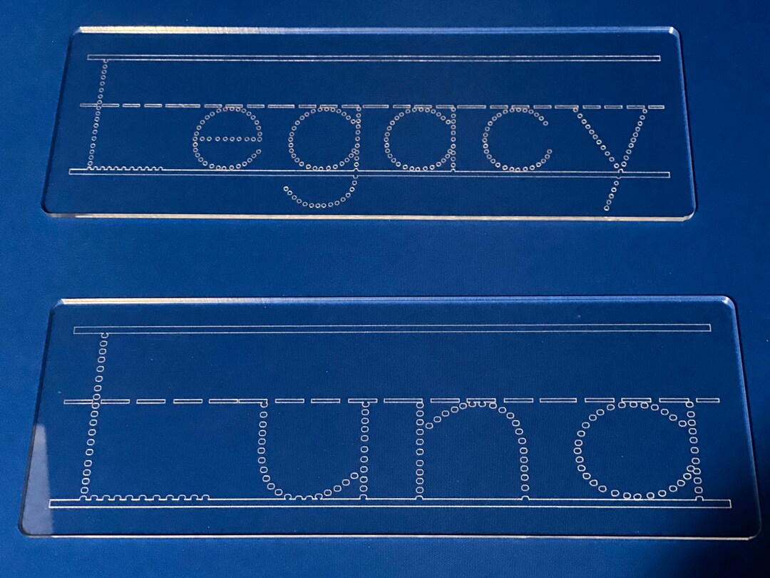 Dry Erase Name Tracing Board Etsy