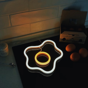 Fried Egg LED Neon Sign