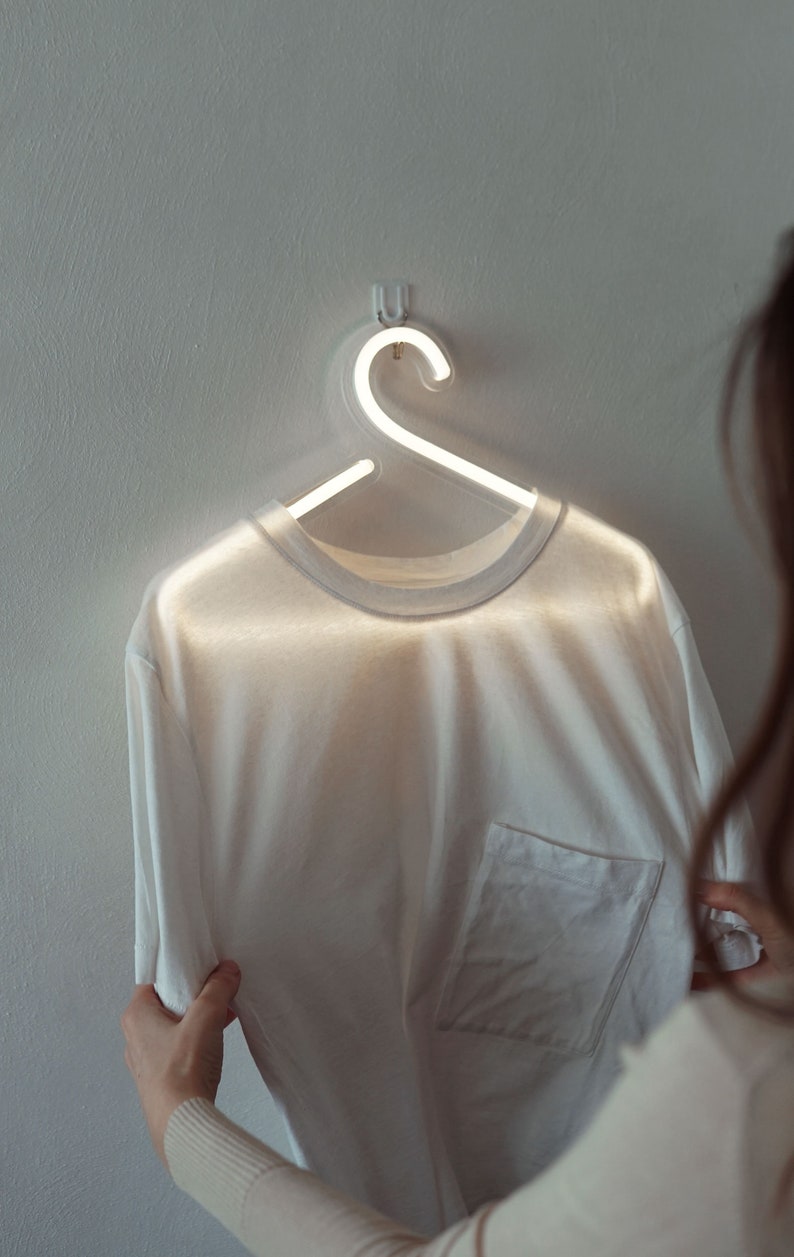 LED Neon hanger Etsy